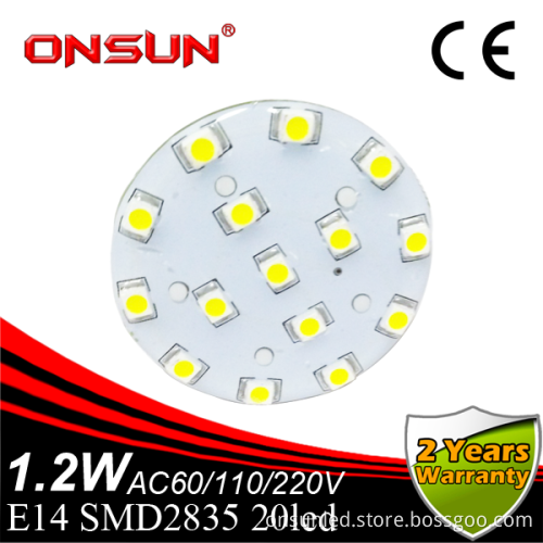Manufacture 16 led E14 SMD2835 waterproof IP44 AC24V clear cabochon spot light Carnival decorative LED rgb funfair lights